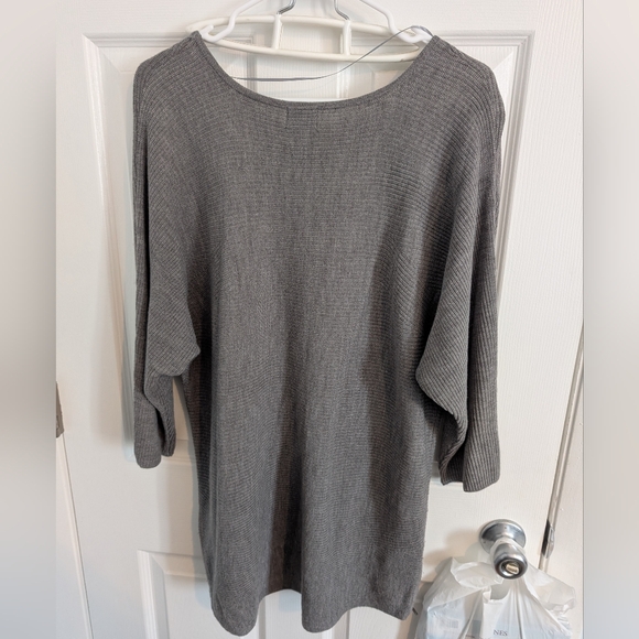 Gray XL Worthington Ribbed Sweater - Picture 2 of 4